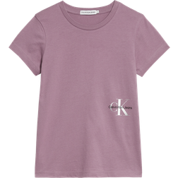 Calvin Klein Slim Organic Cotton T-shirt - Dusky Orchid (IG0IG01297)