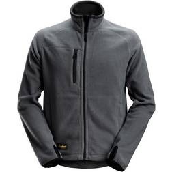 Snickers Workwear Fleece Jacket - Steel Grey/Black