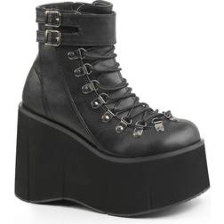 Demonia Kera-21 - Black Vegan Leather