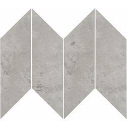 Bricmate J Chevron Norrvange Grey Left/Right 36612 25x9.8cm