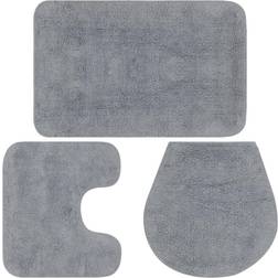 vidaXL 133222 3-pack Grå 50x78cm