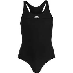 Slazenger Racer Back Swimsuit Ladies - Black