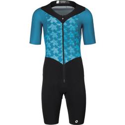 Assos Triator SS Cycling Speedsuit Men - Adamant Blue