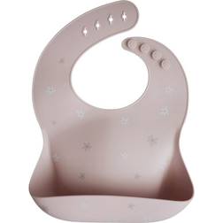 Mushie Silicone Baby Bib Daisy