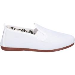 Flossy Crack Infants Slip On Shoe - White