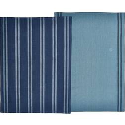 Södahl Soft 2-pack Kökshandduk Blå (70x50cm)
