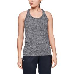 Under Armour Tech Twist Tank Women - Black/Metallic Silver