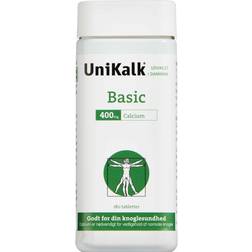 Unikalk Basic 400 mg Calcium 180 stk