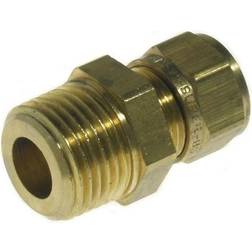 Overgangsnippel 12x1/2'' forkromet