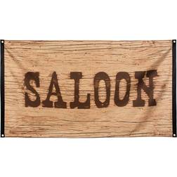 Vegaoo Drapeau Wild West 90 x 150 cm Polyester Marron