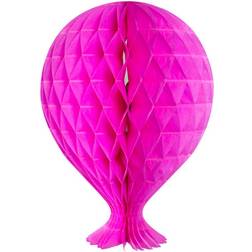 Folat Neon Pink Honeycomb Balloon 37 cm