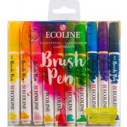 Royal Talens penselpennor Ecoline Illustrator 10 st