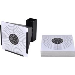 vidaXL 14 cm Funnel Target Holder Pellet Trap 100 Paper Targets