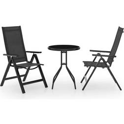 vidaXL 3070654 Ensemble de Bistrot, 1 Table incluse 2 Chaises