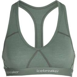 Icebreaker Sprite Racerback Sports Bra - Sage