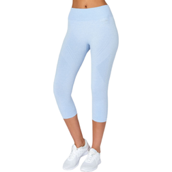 USA Pro Seamless Capri Cropped Leggings Women - Brunera Blue