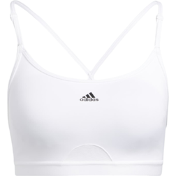 Adidas Aeroreact Light Support Bra - White