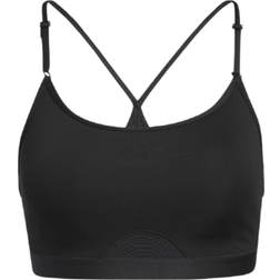 Adidas Sport Performance Aeroreact Training Light-support Bra - Musta