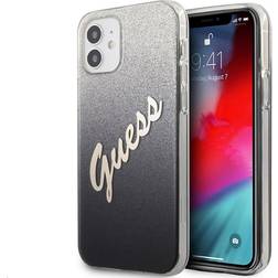 Guess Glitter Gradient Script Case for iPhone 12 mini