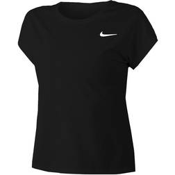 Nike Court Dri-FIT Victory Short-Sleeve T-shirt Women - Black/White