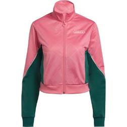 adidas Training Jacket Women - Rose Tone/Collegiate Green