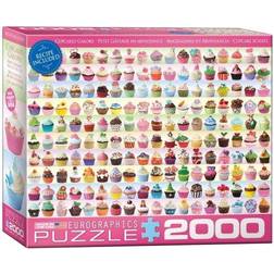 Eurographics Cupcakes Galore 2000 Pieces