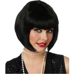 California Costumes Flapper Black Wig