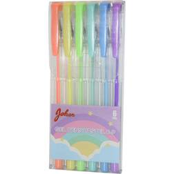 Gelpennor Pastell 6-pack