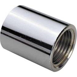 Forkromet muffe ½