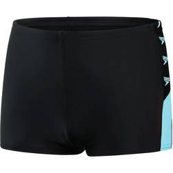 Speedo Boy's Boom Logo Splice Aquashorts - Black (812869F888)