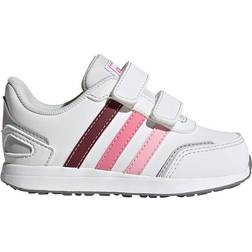 Adidas Infant VS Switch - Crystal White/Shadow Red/Rose Tone