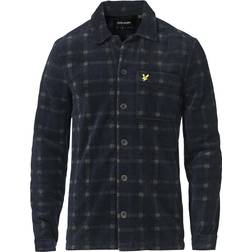 Lyle & Scott Fleece Overshirt - Dark Navy