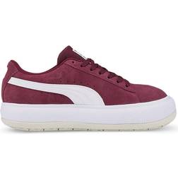 Puma Suede Mayu W - Grape Wine/White/Vaporous Grey