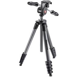 Manfrotto Compact Advanced Aluminium + 3-way Head