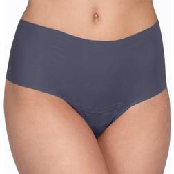 Hanky Panky Breathe High Rise Thong - Granite