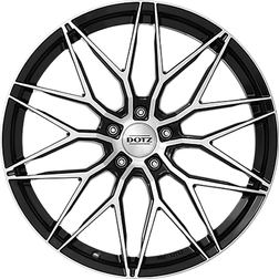 Dotz Suzuka dark Black Polished 8.5x19 5/112 ET25 CB70.1