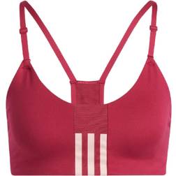 adidas Aeroimpact Training Light-Support Bra - Legacy Burgundy