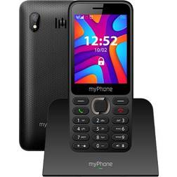 Myphone Telefono Senior S1 Lte 4g Di Ricarica Con Funzione Ricerca Nero