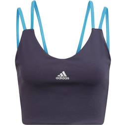 adidas Uforu Sports Bra - Shadow Navy/App Sky Rush