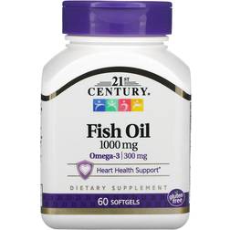 21st Century Fish Oil 1000mg 60 st