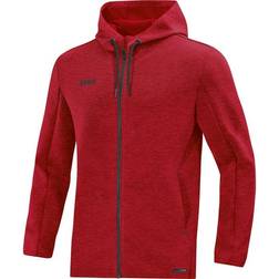 JAKO Premium Basics Jas met Kap - Rood