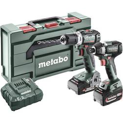 Metabo BSLBL SSD200LTBL 685195000 Trapano avvitatore a batteria, Avvitatore a percussione a batteria 18 v 5.2 Ah Li-Ion