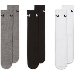 Nike Everyday Lightweight Training Crew Socks 3-pack - Multi Colour