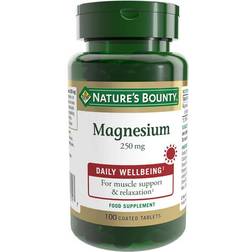 Natures Bounty Magnesium 250mg 100 pcs