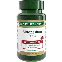 Natures Bounty Magnesium 250mg