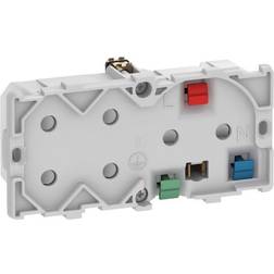 Schneider Electric LK Fuga tripel stikkontakt