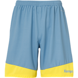 Kempa Emotion 2.0 Shorts Men - Dove Blue/Lime Yellow