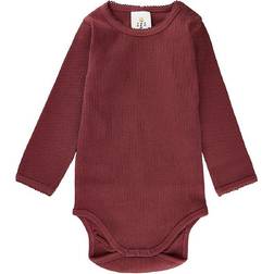 The New Asta Rib L_S Bodysuit - Apple Butter (TNS1073)