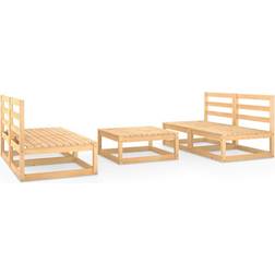vidaXL 3075239 Loungeset, 1 Bord inkl. 4 Soffor