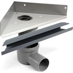 Unidrain Golvränna hörnmodell, 200 mm